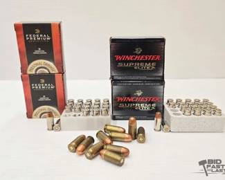 1416 80 Rounds of 40 SW and 10 Rounds of 45 Auto Ammo