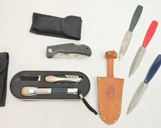 1804 Throwing Knives, Pocket Knife More