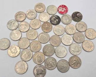 197  38 Kennedy Half Dollars 