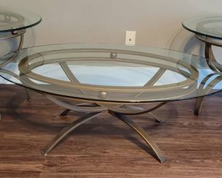 3-piece Galleria Coffee/Side console Tables