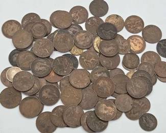 1704 Foreign Currency Coins