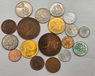 1706 Foreign Currency Coins