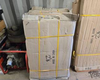 4562 4 Boxes Of Cabinets