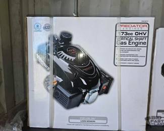 5000  New Predator 173cc OHV Vertical Shaft Gas Engine 