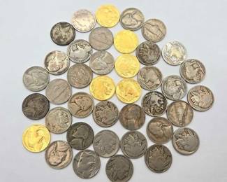 1516 39 Liberty Head ,Buffalo Head Jefferson Nickle, 192.6g