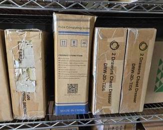 4046  New Book Shelf, Drawers, Price Computing Scale, Heat Press Machine 