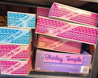 6014  14 Shirley Temple Collector Dolls 