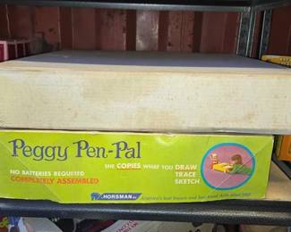 6030  Peggy PenPal  Ships Wheel Clock 