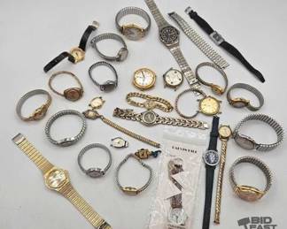 1160 Over 15 Wrist Watches Parts