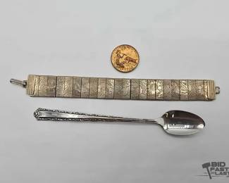 1902 Bracelet, Spoon Token