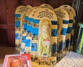 6018  10 Dolls  Porcelain 