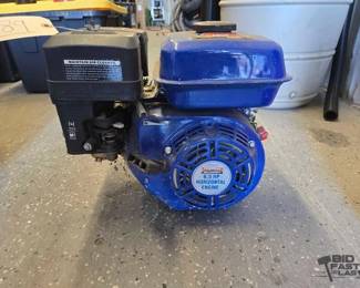 5189 Central Machinery 6.5 HP Horizontal Engine
