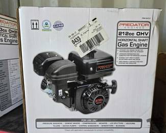 5002 New Predator 212cc OHV Horizontal Shaft Gas Engine
