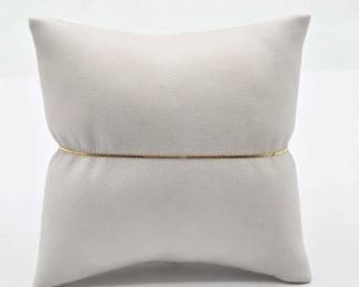 708 14k Gold Bracelet, .6g