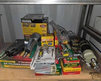 5112 Air PunchFlange Tool, Air Angle Die Grinder, Air Blow Gun More