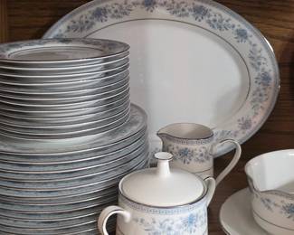 Noritake "Blue Hill" pattern china, service for 12