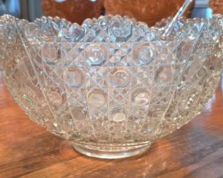 Large LE Smith punch bowl