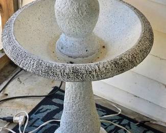 Resin water fountain