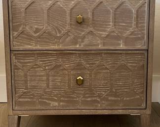 Anthropologie Dresser and 2 Nightstands (photo color of nightstand is closest to actual color)