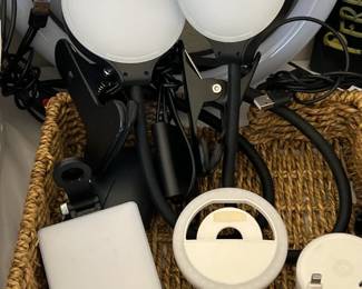 Assorted Photography Lights, etc.