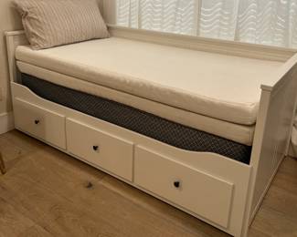 IKEA Bed w Built-in Storage, Mattress