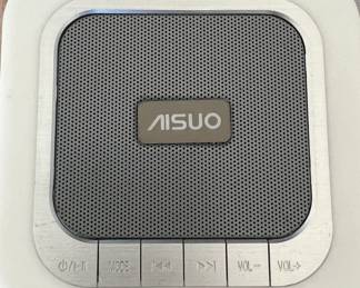 AISUO 5-in-1 Clock, Digital Alarm, Bluetooth Speaker, Mini HiFi Color Nightlights, Bedside Lamp