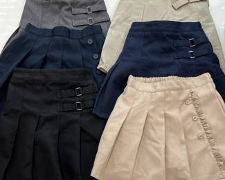 Girls Uniform Skirts Sz 7 and 8