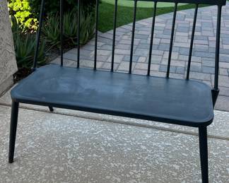 Windsor Metal Stack Patio Bench