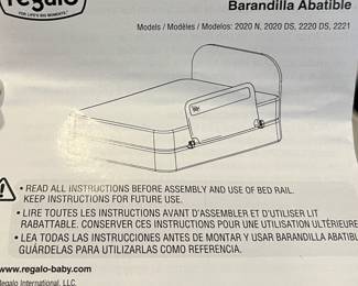 Regalo Swing Down Bed Rail