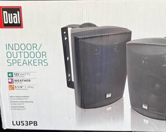 Home Dual Indoor/Outdoor Speakers