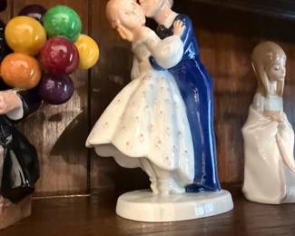 Bing & Grondahl "Stealing a Kiss" Figurine