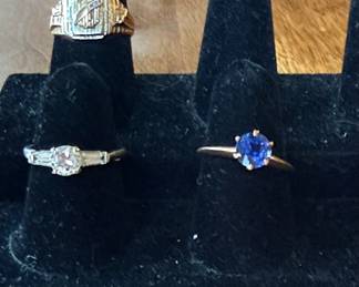 10KT and 14KT GOLD Rings