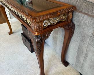 Ornate Carved Console Table