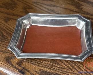 Match Pewter Pocket Change Tray