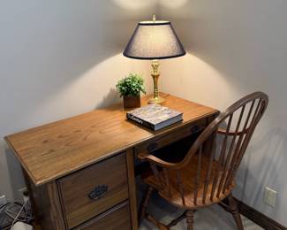 Handcrafted Wood Desk