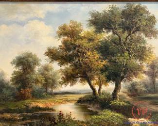 Signed Original Oil on Canvas