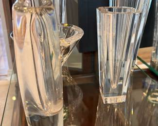 ORREFORS Crystal Vases