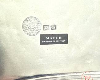 Match Pewter Pocket Change Tray