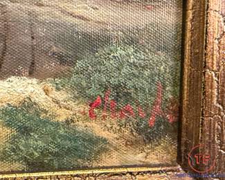 Signed Original Oil on Canvas