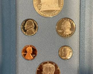 1987 SILVER Prestige Coin Sets