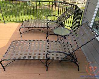 BROWN JORDAN Outdoor Chaise Lounge Chairs