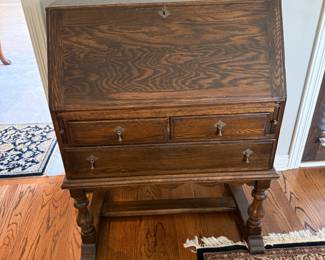ETHAN ALLEN Vintage Secretary Desk