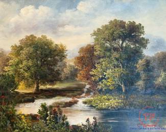 Signed Original Oil on Canvas