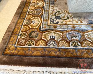 Carved Area Rug