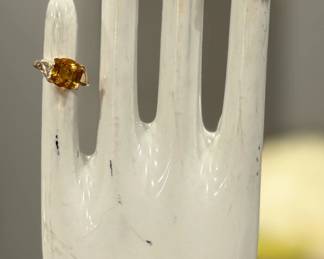10KT and 14KT GOLD Rings with Semi-Precious Stones
