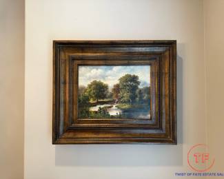 Signed Original Oil on Canvas