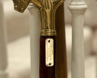 ROSS TAYLOR ORIGINAL Walking Cane - Buffalo Reproductive Organ