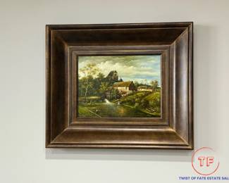 Unsigned Original Oil on Canvas