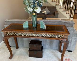 Ornate Carved Console Table