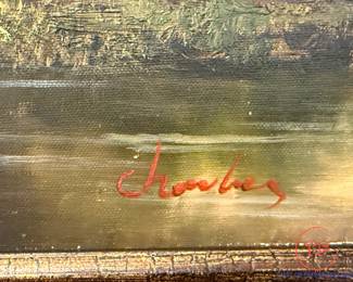 Signed Original Oil on Canvas
